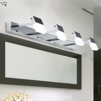 Stainless Steel Mirror Light Cabinet Wall Lamp Led Bathroom Waterproof Modern Fashion Minimalist Toilet Makeup Dressing Lamp
Stainless Steel Mirror Light Cabinet Wall Lamp Led Bathroom Waterproof Modern Fashion Minimalist Toilet Makeup Dressing Lamp