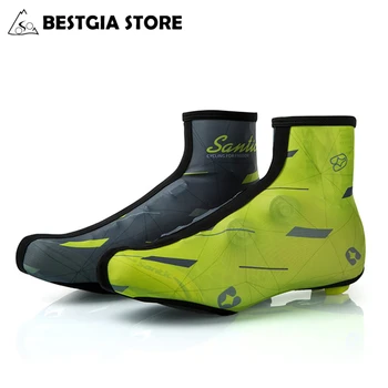 Santic Pro Dustproof Cycling Self-locking Shoes Cover Highly Elastic Bike Shoe Covers Downhill MTB Road Bicycle Overshoes 39-42
Santic Pro Dustproof Cycling Self-locking Shoes Cover Highly Elastic Bike Shoe Covers Downhill MTB Road Bicycle Overshoes 39-42