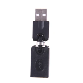 1pcs Black USB 2.0 Male To Female 360 Degree Rotating USB Adapter Flexible Swivel Twist Angle Extension Adapter
1pcs Black USB 2.0 Male To Female 360 Degree Rotating USB Adapter Flexible Swivel Twist Angle Extension Adapter