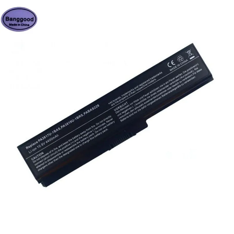 10.8V 4400mAh Laptop Battery for Toshiba Satellite L645 L655 L700 L730 L735 L740 L745 L750 L755 PA3817 PA3817U PA3817U-1BRS 3817
10.8V 4400mAh Laptop Battery for Toshiba Satellite L645 L655 L700 L730 L735 L740 L745 L750 L755 PA3817 PA3817U PA3817U-1BRS 3817