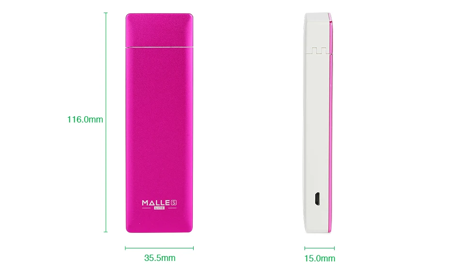 VapeOnly Malle S Lite Portable Charging Kit - 180mAh