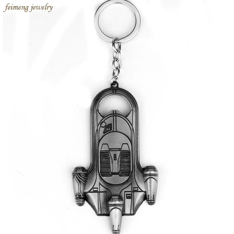 High quality Star Wars keychain Vintage Kenner 1978 Land Speeder Bottle Opener Key Chains Keyrings Men's Best Jewelry Gift
High quality Star Wars keychain Vintage Kenner 1978 Land Speeder Bottle Opener Key Chains Keyrings Men's Best Jewelry Gift