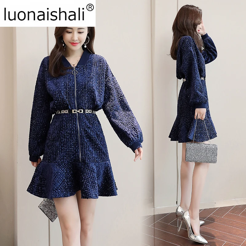 New Vogue Women Long Sleeves Fashion Ladies Spring Dresses Elegant Women Pleated Hem Dress C123
New Vogue Women Long Sleeves Fashion Ladies Spring Dresses Elegant Women Pleated Hem Dress C123