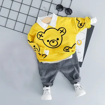 Infant Boys Girls Clothes Outfits Cartoon Bear Kids Clothes Costume Toddler Boys Sets 1-4 Years
Infant Boys Girls Clothes Outfits Cartoon Bear Kids Clothes Costume Toddler Boys Sets 1-4 Years