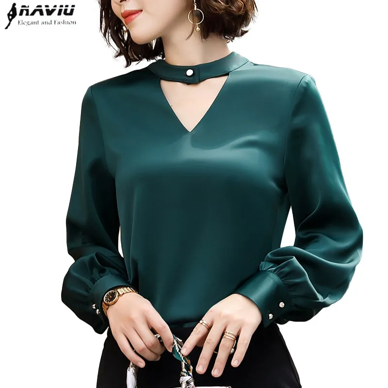 New fashion elegant V neck shirt women temperament chiffon long sleeve blouse office ladies formal Loose plus size tops
New fashion elegant V neck shirt women temperament chiffon long sleeve blouse office ladies formal Loose plus size tops