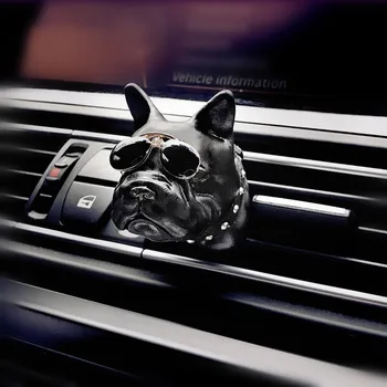 Bulldog Car Air Freshener Automobile Interior Perfume Vents Clip Fragrance Decoration Bull Dog Ornaments Car Styling Accessories
Bulldog Car Air Freshener Automobile Interior Perfume Vents Clip Fragrance Decoration Bull Dog Ornaments Car Styling Accessories