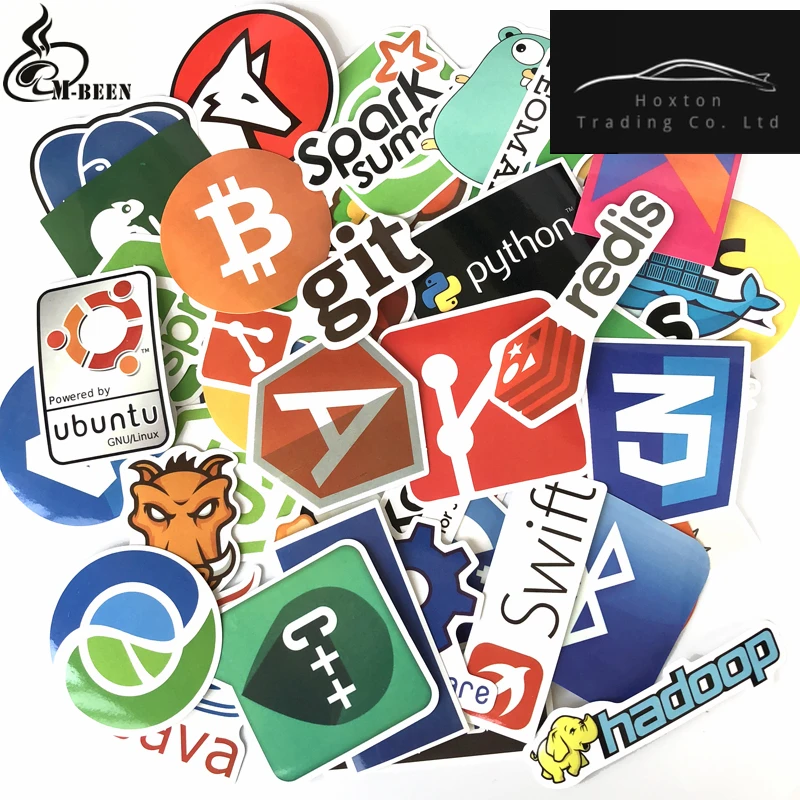 50 Pcs Internet Java JS Php Html Cloud Docker Bitcoin Programming Language APP Logo Cool Stickers for Laptop Car DIY Stickers
50 Pcs Internet Java JS Php Html Cloud Docker Bitcoin Programming Language APP Logo Cool Stickers for Laptop Car DIY Stickers