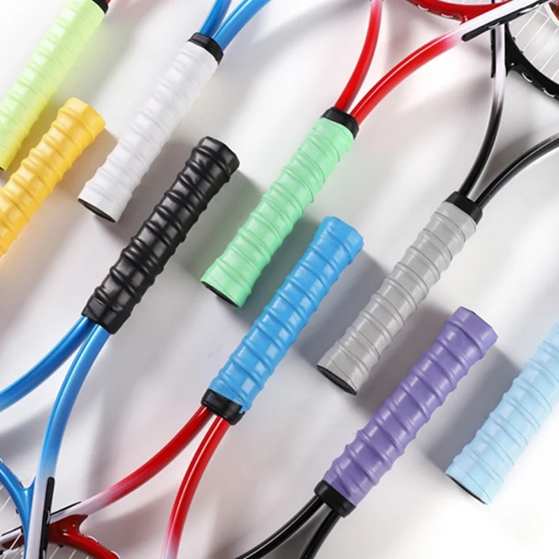 New PU Dry Tennis Racket Grip Badminton Grips Over grip Sports Sweatband Anti-skid Sweat Absorbed Wraps Taps
New PU Dry Tennis Racket Grip Badminton Grips Over grip Sports Sweatband Anti-skid Sweat Absorbed Wraps Taps