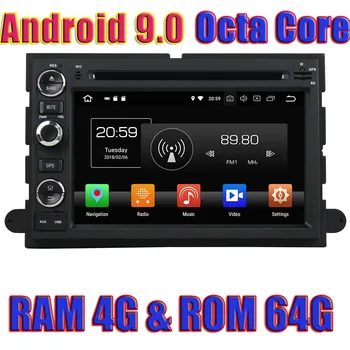 WANUSUAL Android 9.0 GPS Navigation For Ford Fusion/Explorer/F150/ Edge/Expedition 2006 2007 2008 2009 Stereo DVD Radio Player
WANUSUAL Android 9.0 GPS Navigation For Ford Fusion/Explorer/F150/ Edge/Expedition 2006 2007 2008 2009 Stereo DVD Radio Player