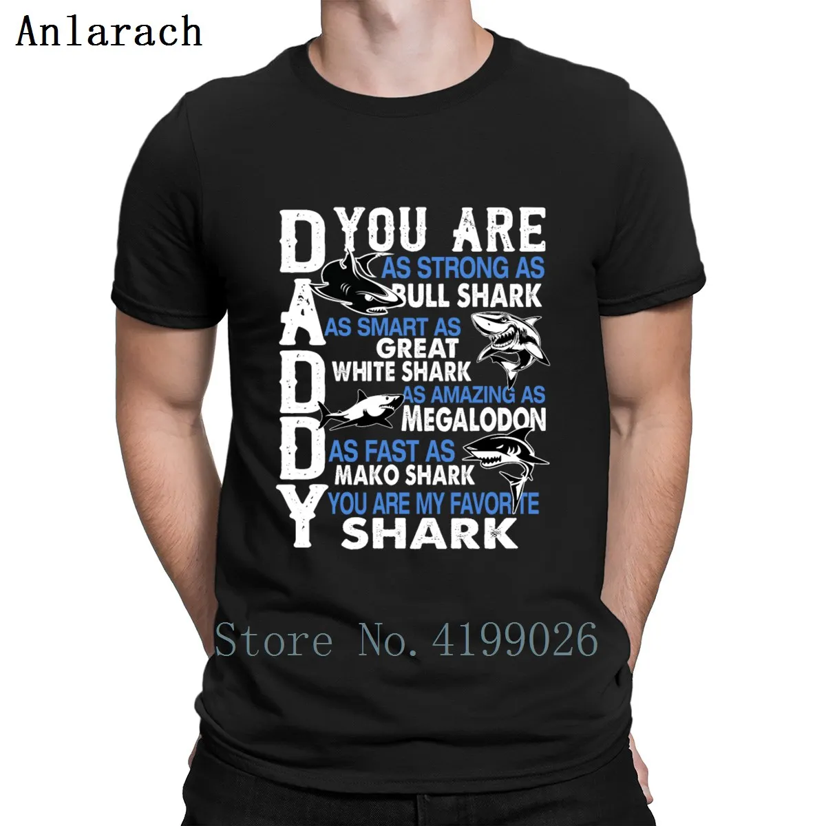 Daddy You Are My Favorite Shark T Shirt Spring Autumn Popular Fun Creative Tshirt Men Crew Neck Anti-Wrinkle Top Tee Awesome
Daddy You Are My Favorite Shark T Shirt Spring Autumn Popular Fun Creative Tshirt Men Crew Neck Anti-Wrinkle Top Tee Awesome