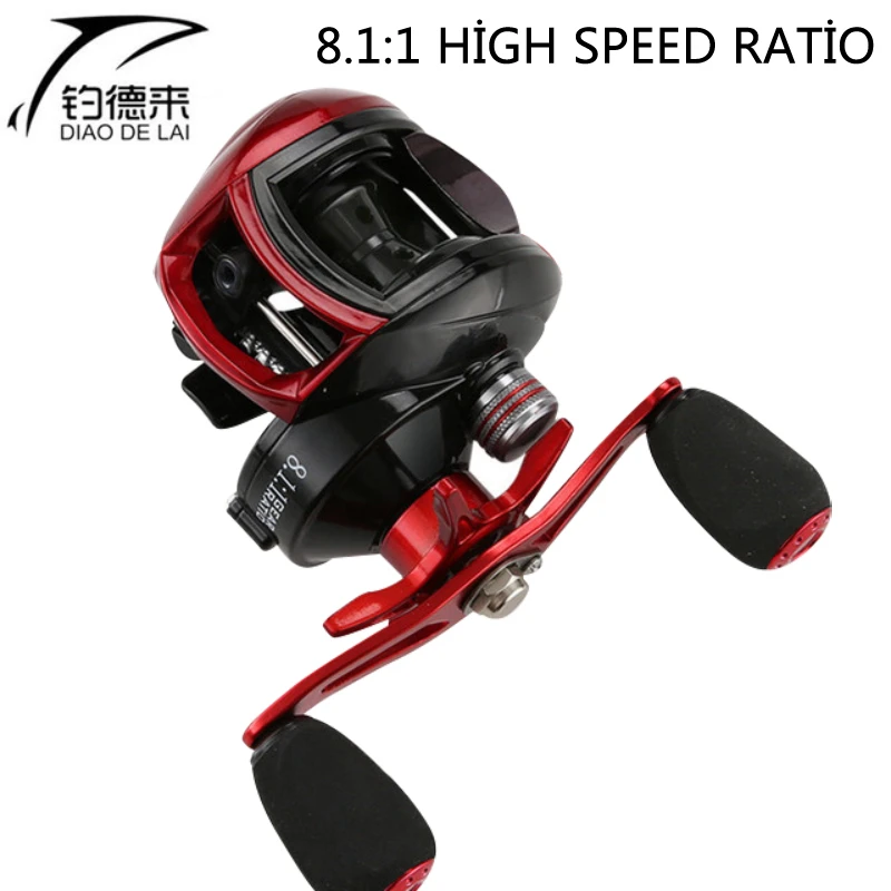 FDDL 8.1:1 Fishing Reel Bait Casting olta Fishing Reels Carretilha de pesca 12+1BB Baitcasting reel Low Profile Reel shimano
FDDL 8.1:1 Fishing Reel Bait Casting olta Fishing Reels Carretilha de pesca 12+1BB Baitcasting reel Low Profile Reel shimano