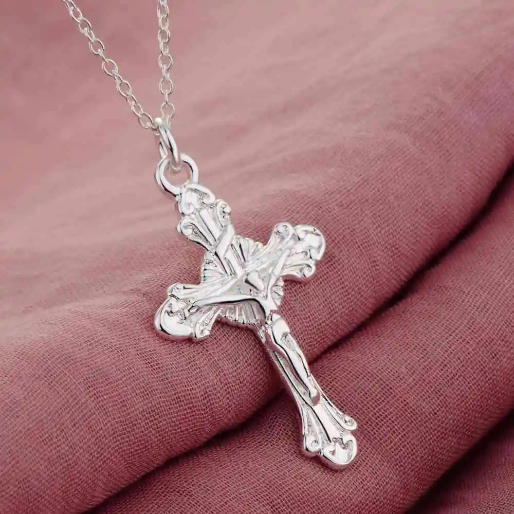 cross shiny blingsilver plated Necklace Silver Pendant Jewelry /LSVPSURE OJXPIVUI
cross shiny blingsilver plated Necklace Silver Pendant Jewelry /LSVPSURE OJXPIVUI