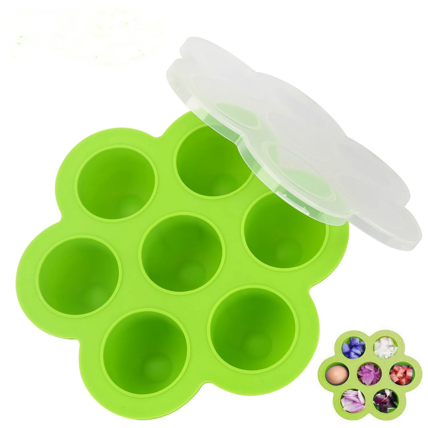 Food Grade Premium Silicone Ice Cream Makers Round Shape Ice Cube Freezer Trays with Clip-on Lid BPA Free Baby Food Storage Box
Food Grade Premium Silicone Ice Cream Makers Round Shape Ice Cube Freezer Trays with Clip-on Lid BPA Free Baby Food Storage Box
