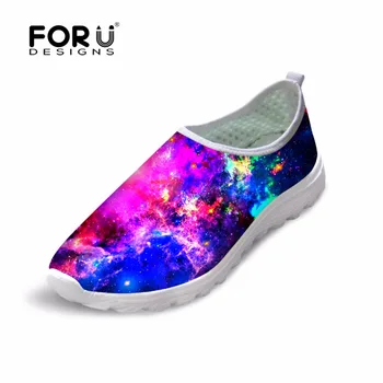 FORUDESIGNS Summer Breathable Shoes for Woman, Galaxy Printing Mesh Women Flat Shoes,Ladies Girls Walking Flats Shoes Plus
FORUDESIGNS Summer Breathable Shoes for Woman, Galaxy Printing Mesh Women Flat Shoes,Ladies Girls Walking Flats Shoes Plus