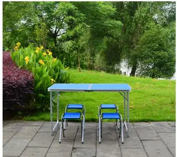 Outdoor folding tables and chairs set double reinforcement folding table Aluminum Alloy stall folding table
Outdoor folding tables and chairs set double reinforcement folding table Aluminum Alloy stall folding table