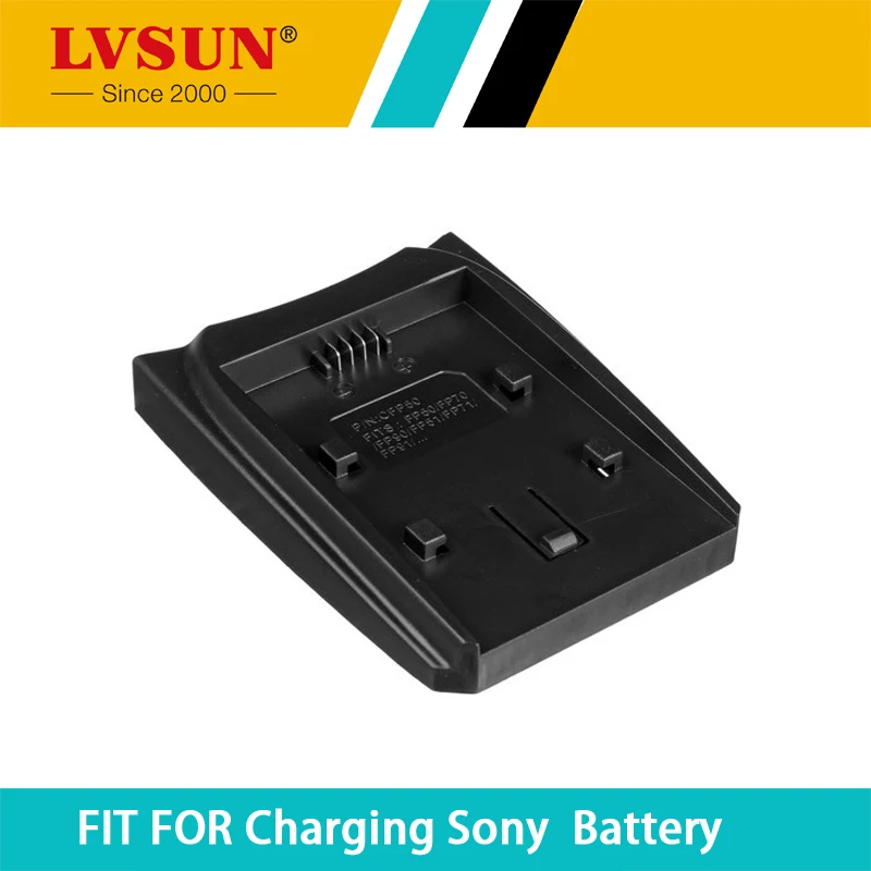 

LVLSUN NP FV100 FV50 FV70 FH100 FH70 FH50 FH60 FP50 FP90 Battery Adapter Case Plate for SONY CX700E PJ50E 30E CX180E VG10E CFP50