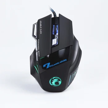 Adjustable Wired Gaming Mouse Mice 7 Buttons Optical Computer gamer Mouse USB Mause For Computer Laptop PC Raton Ordenador X7
Adjustable Wired Gaming Mouse Mice 7 Buttons Optical Computer gamer Mouse USB Mause For Computer Laptop PC Raton Ordenador X7