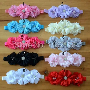 10pcs/lot 10colors chiffon fabric flowers rhinestone center with elastic headband for kids hair accessories
10pcs/lot 10colors chiffon fabric flowers rhinestone center with elastic headband for kids hair accessories