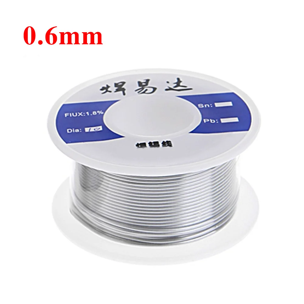 Super PDR Soldering Wire 0.6mm 0.8mm 1.0mm 50g Tin Lead Tin Wire Soldering Lead Solder Tine Wire For Electrical Soldering Flux
Super PDR Soldering Wire 0.6mm 0.8mm 1.0mm 50g Tin Lead Tin Wire Soldering Lead Solder Tine Wire For Electrical Soldering Flux