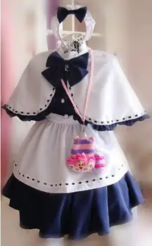 Original Design Cute Girls Japanese Maid Dress Cape Daily Wear Dress Lolita Cosplay Costume Moe
Original Design Cute Girls Japanese Maid Dress Cape Daily Wear Dress Lolita Cosplay Costume Moe