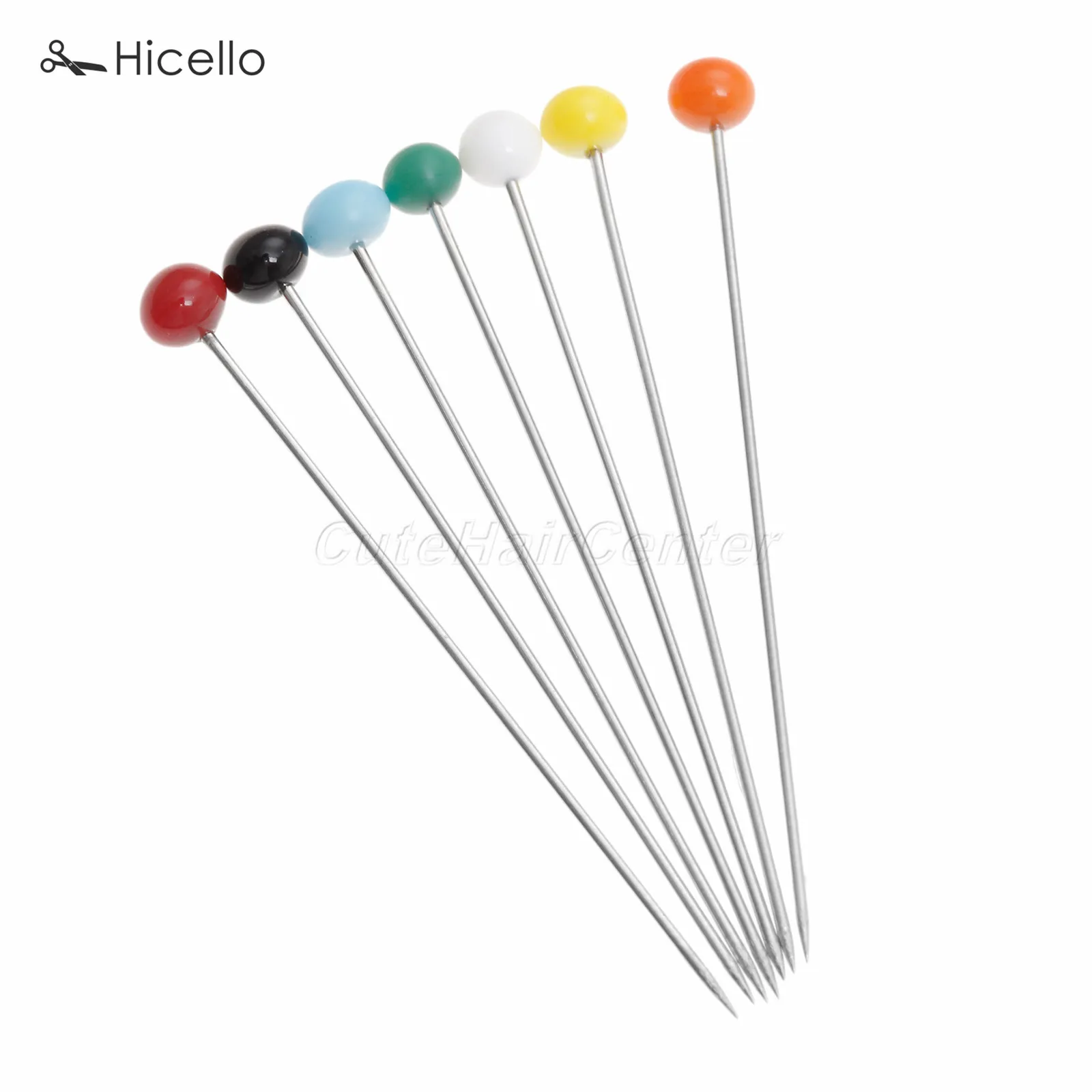 100Pcs or 50PCS Bead Pins Sewing Needles Pearl Head 32mm Mixed Color Multicolor/White Dressmaking Pin DIY Handmade Hicello
100Pcs or 50PCS Bead Pins Sewing Needles Pearl Head 32mm Mixed Color Multicolor/White Dressmaking Pin DIY Handmade Hicello