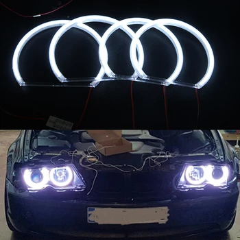 3014 LED 99 SMD Angel Eyes For BMW E46 Non PROJECTOR Halo Rings kit-white (with Non-Projector Low Beam Headlight)
3014 LED 99 SMD Angel Eyes For BMW E46 Non PROJECTOR Halo Rings kit-white (with Non-Projector Low Beam Headlight)