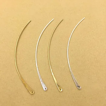 76mm Earring & Pendant Findings Long Wire Components with Hole Earring Supplies DIY Making
76mm Earring & Pendant Findings Long Wire Components with Hole Earring Supplies DIY Making