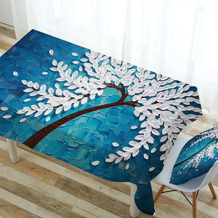 Sytlish Polyester Table Cloth Multiple Style Rectangle Table Cover Tablecloth Office Home Kitchen Book Study Room Decoration
Sytlish Polyester Table Cloth Multiple Style Rectangle Table Cover Tablecloth Office Home Kitchen Book Study Room Decoration