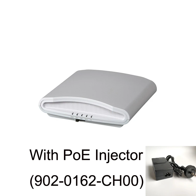 Ruckus Wireless Unleashed ZoneFlex R710 9U1-R710-WW00 (alike 9U1-R710-US00) With PoE Injector (902-0162-XX00) Access Point
Ruckus Wireless Unleashed ZoneFlex R710 9U1-R710-WW00 (alike 9U1-R710-US00) With PoE Injector (902-0162-XX00) Access Point