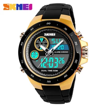 Men's Quartz Digital Watch Men Sports Watches SKMEI Luxury Brand LED Military Waterproof Wristwatches Man reloj hombre 2018
Men's Quartz Digital Watch Men Sports Watches SKMEI Luxury Brand LED Military Waterproof Wristwatches Man reloj hombre 2018