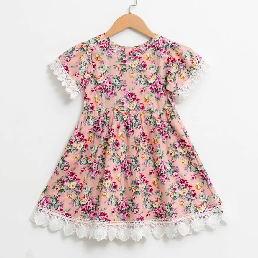 Baby Girls Kids Infant Toddle Floral Cartoon Sleeveless Clothes Princess Dress spring and summer sweet retro July 20
Baby Girls Kids Infant Toddle Floral Cartoon Sleeveless Clothes Princess Dress spring and summer sweet retro July 20