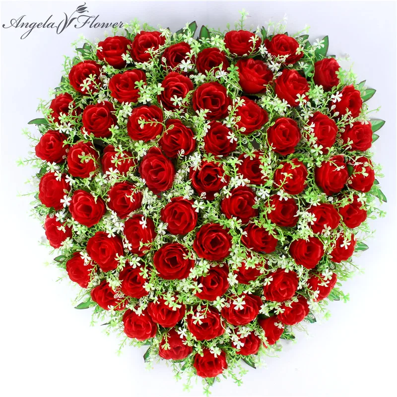 Wedding heart peach circle artificial flower 6 colors big size silk rose with sky stars flower and leaf car decoration for home
Wedding heart peach circle artificial flower 6 colors big size silk rose with sky stars flower and leaf car decoration for home