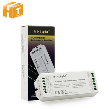 Mi Light PA4 4-Channel High Performance Amplifier DC12V-24V RGB RGBW LED Amplifier Controller For RGB RGBW LED Strips
Mi Light PA4 4-Channel High Performance Amplifier DC12V-24V RGB RGBW LED Amplifier Controller For RGB RGBW LED Strips