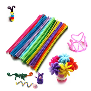 100pcs Pipe Cleaners for DIY Craft Chenille Stems Handmade Handicraft Twist Rod Braiding Wire Children Kid Plush Educational Toy
100pcs Pipe Cleaners for DIY Craft Chenille Stems Handmade Handicraft Twist Rod Braiding Wire Children Kid Plush Educational Toy