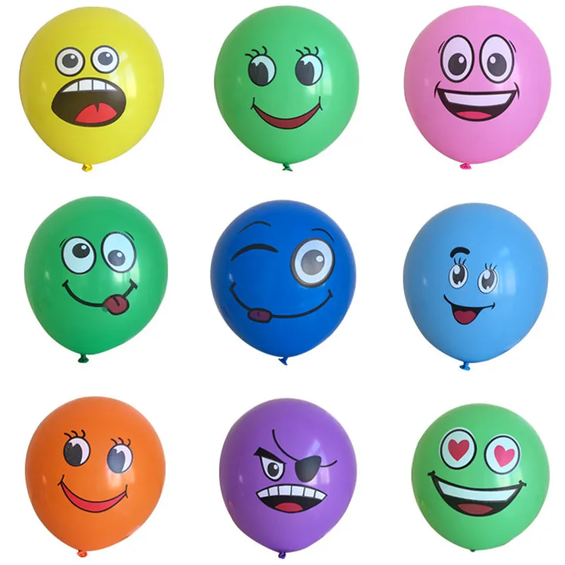 100Pcs/Lot 12" Emoji Balloons Smiley Face Expression Colorful Latex Balloons Party Wedding Ballon Cartoon Inflatable Balls
100Pcs/Lot 12" Emoji Balloons Smiley Face Expression Colorful Latex Balloons Party Wedding Ballon Cartoon Inflatable Balls