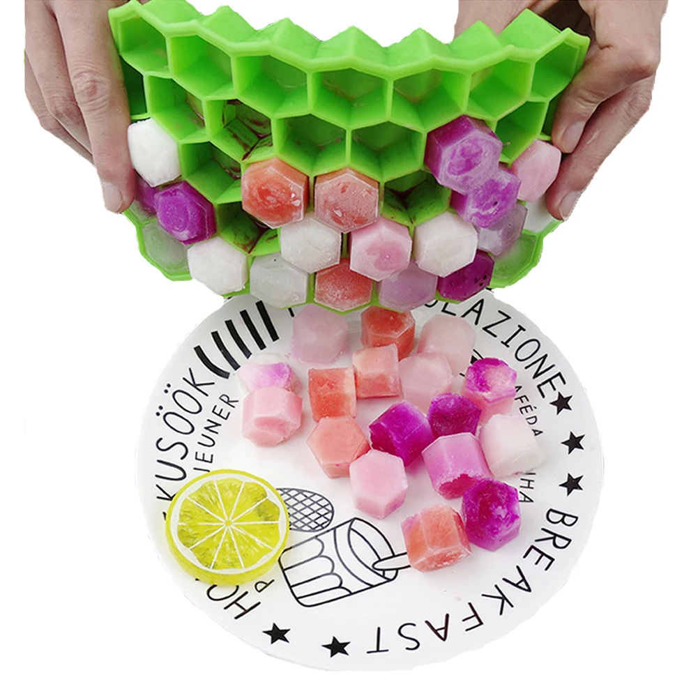 37 Cavity Ice Cube Tray With Lid For Whiskey Cold Drink DIY Fruit Mold BPA Free Silicone Ice Cream Cube Maker Kitchen Bar Tools
37 Cavity Ice Cube Tray With Lid For Whiskey Cold Drink DIY Fruit Mold BPA Free Silicone Ice Cream Cube Maker Kitchen Bar Tools