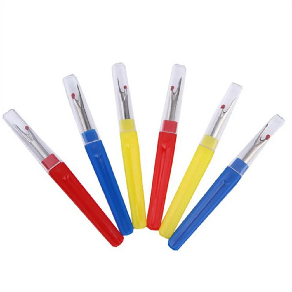 3Pcs length 14CM Seam Rippers Plastic Handle Craft Thread Cutter Stitch Unpicker Sewing Tool
3Pcs length 14CM Seam Rippers Plastic Handle Craft Thread Cutter Stitch Unpicker Sewing Tool