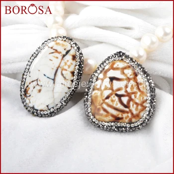 BOROSA 10pcs/lot Druzy Fashion Multi Shapes Drilled Snake Skin Crystal Druzy Bead Paved Zircon JAB355 Druzy Drusy
BOROSA 10pcs/lot Druzy Fashion Multi Shapes Drilled Snake Skin Crystal Druzy Bead Paved Zircon JAB355 Druzy Drusy