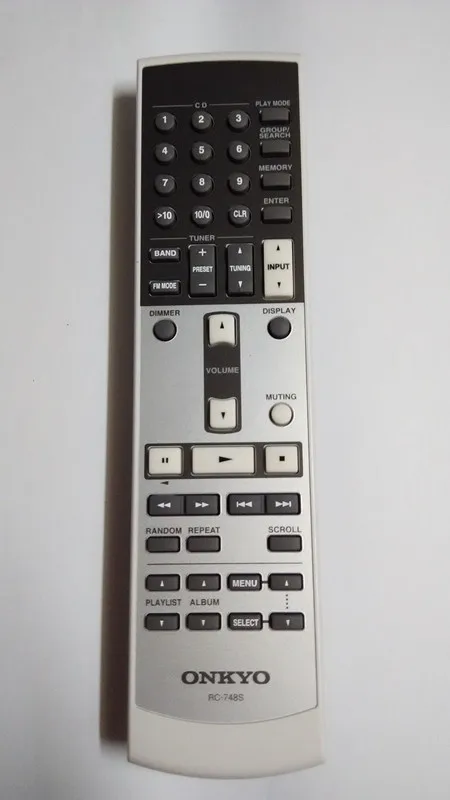 Original New RC748S For Onkyo Amplifier stereo AV CD TUNER TAPE Universal Remote Control RC-748S
Original New RC748S For Onkyo Amplifier stereo AV CD TUNER TAPE Universal Remote Control RC-748S
