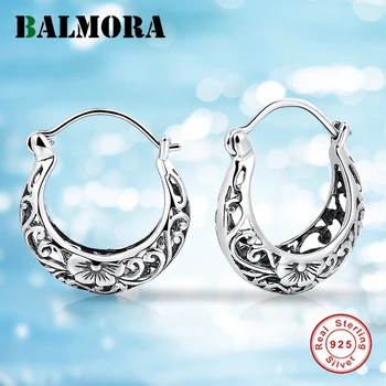BALMORA 100% Real 925 Sterling Silver Retro Hollow Flower Earrings for Women Lover Gifts Female Fashion Jewelry Aretes SY30174
BALMORA 100% Real 925 Sterling Silver Retro Hollow Flower Earrings for Women Lover Gifts Female Fashion Jewelry Aretes SY30174