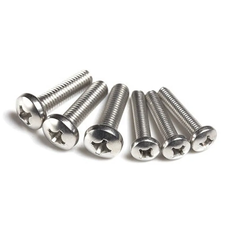 M3 Round head Phillips Screw Stainless steel Machine Screws GB818 Bolt Length 3-50mm
M3 Round head Phillips Screw Stainless steel Machine Screws GB818 Bolt Length 3-50mm