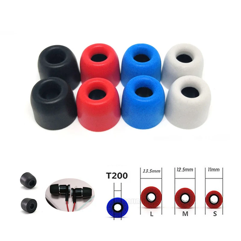10pcs/5pairs T200 M Caliber Ear Pads/cap Comply 4.1mm memory foam eartips for in ear Headphones tips Sponge Headset accessories
10pcs/5pairs T200 M Caliber Ear Pads/cap Comply 4.1mm memory foam eartips for in ear Headphones tips Sponge Headset accessories