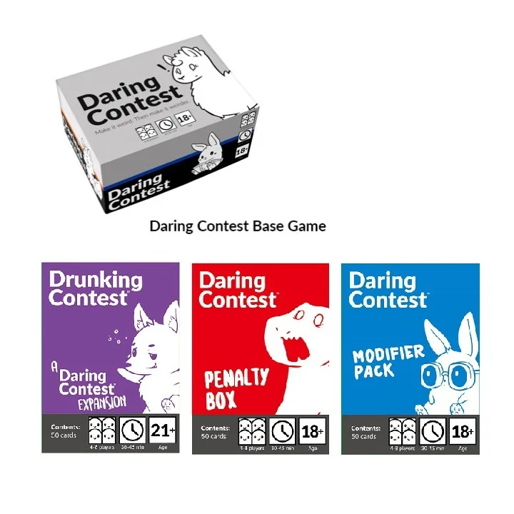 Unstable Unicorns Daring Contest Drunking Penalty Modifire Expansion Collection Play Fun For Children Adults Gadgets gift
Unstable Unicorns Daring Contest Drunking Penalty Modifire Expansion Collection Play Fun For Children Adults Gadgets gift