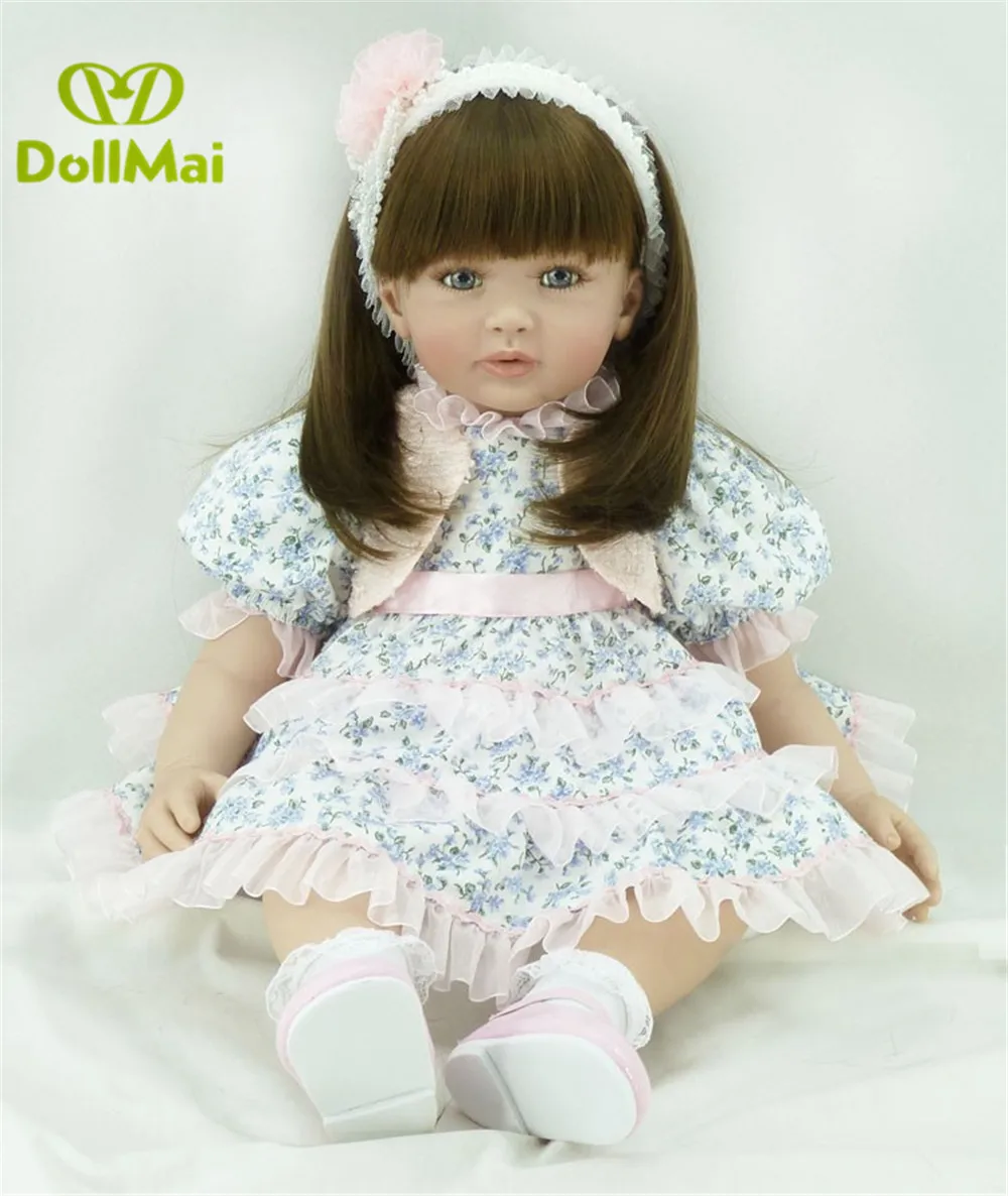 60cm Bebe toddler reborn doll Silicone Reborn Baby Doll Toys 24 inch Vinyl Princess girl dolls toys for children gift bonecas
60cm Bebe toddler reborn doll Silicone Reborn Baby Doll Toys 24 inch Vinyl Princess girl dolls toys for children gift bonecas