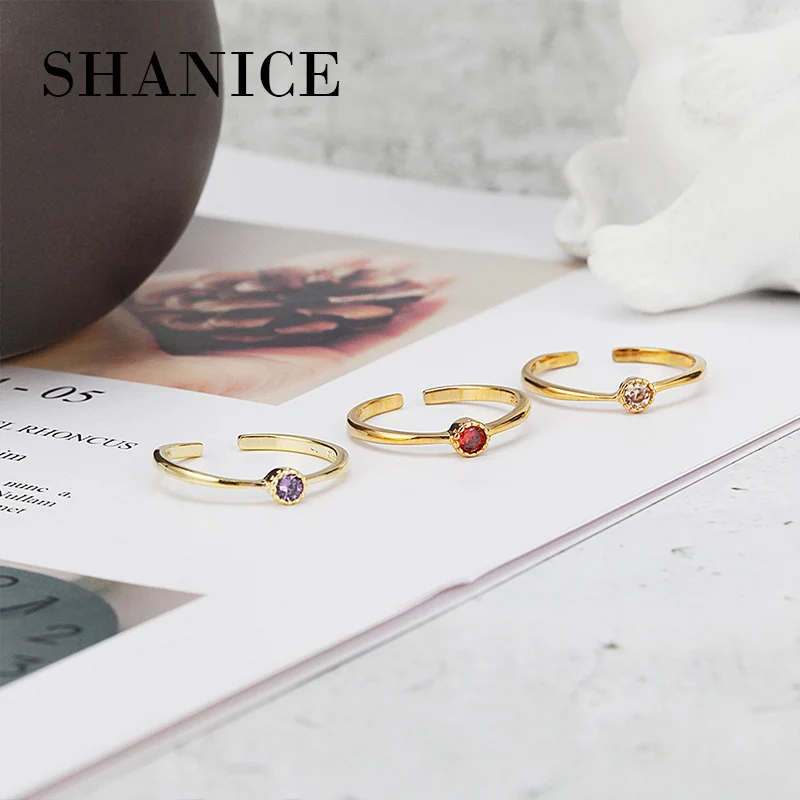 SHANICE Cute 925 Sterling Silver Open Rings Rings With CZ Pave Setting Flower Design Adjustable Jewelry For Party Accessories
SHANICE Cute 925 Sterling Silver Open Rings Rings With CZ Pave Setting Flower Design Adjustable Jewelry For Party Accessories