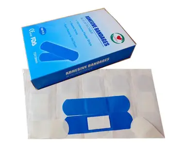 100pcs adhesive bandages CE/FDA Waterproof Band-Aid acupuncture massage use BRC Certification
100pcs adhesive bandages CE/FDA Waterproof Band-Aid acupuncture massage use BRC Certification