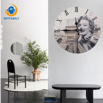 Animal Wall Clock Living Room Round Clock Home Hanging Table Bedroom Mute Solid Wood Creative Clock Retro Wall Clock
Animal Wall Clock Living Room Round Clock Home Hanging Table Bedroom Mute Solid Wood Creative Clock Retro Wall Clock