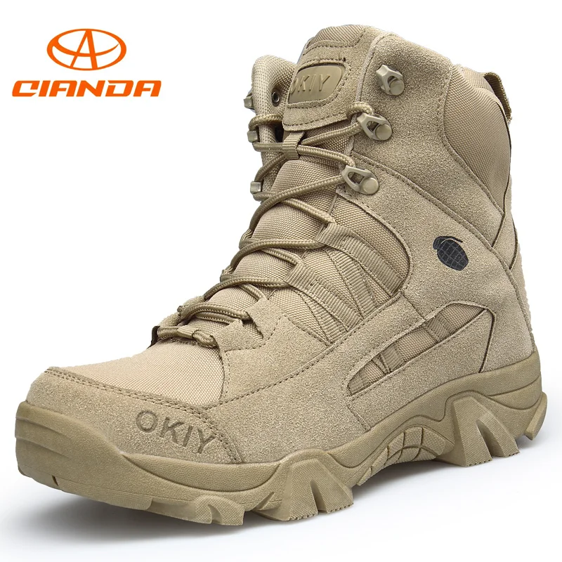 New Winter Climbing Hiking Shoes Professional Army Waterproof Tactical Boots Breathable Outdoor Military Mountain Sneakers Men
New Winter Climbing Hiking Shoes Professional Army Waterproof Tactical Boots Breathable Outdoor Military Mountain Sneakers Men
