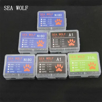 SEA WOLF Electronic Cigarette RDA RBA RTA Wick Wire Coil NI80 Premade Coils 24 26 28AWG A1 Heating Wire SS316L 100pcs/box
SEA WOLF Electronic Cigarette RDA RBA RTA Wick Wire Coil NI80 Premade Coils 24 26 28AWG A1 Heating Wire SS316L 100pcs/box