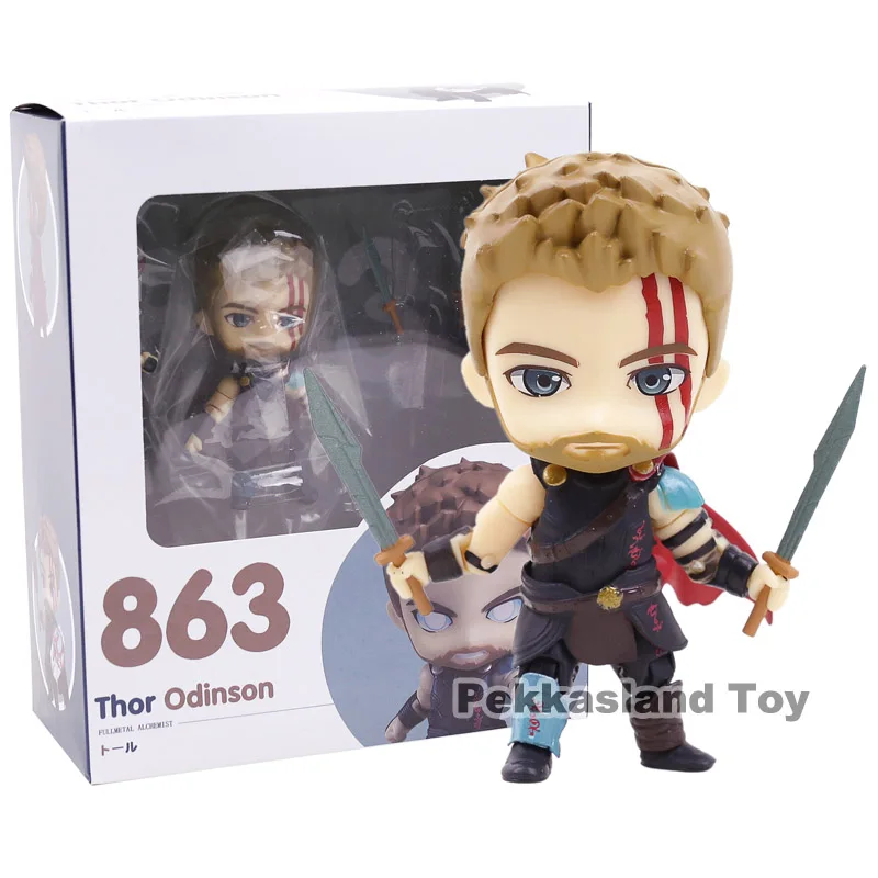 Thor 3 Ragnarok Thor Odinson Nendoroid 863 PVC Action Figure Collectible Model Toy
Thor 3 Ragnarok Thor Odinson Nendoroid 863 PVC Action Figure Collectible Model Toy